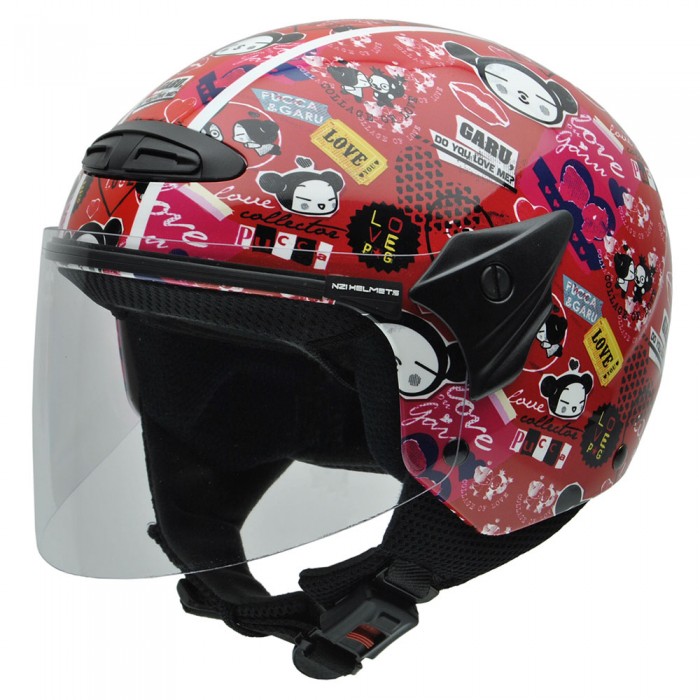 NZI Κράνος Helix Junior Garu PUCCA® Παιδικό Lady Limited Edition  ΚΡΑΝΗ